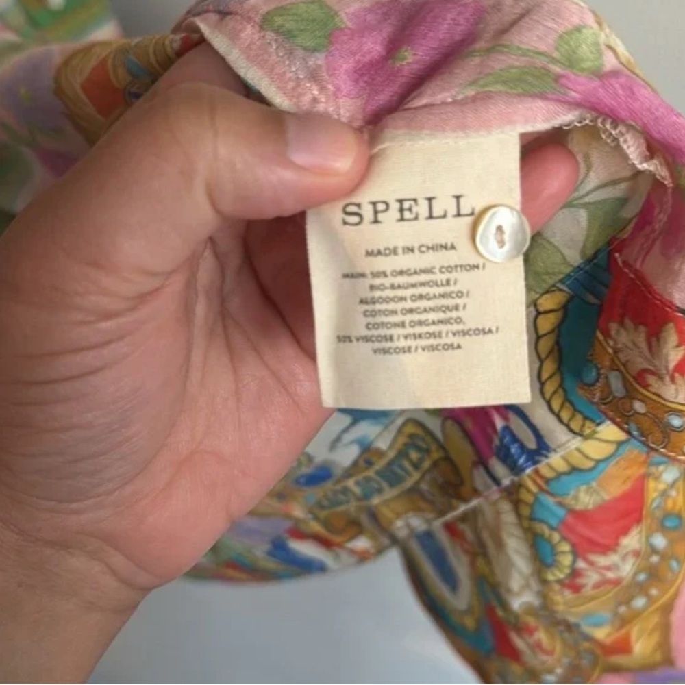 Spell Multicolor Women's Robe - Picture 5 of 7